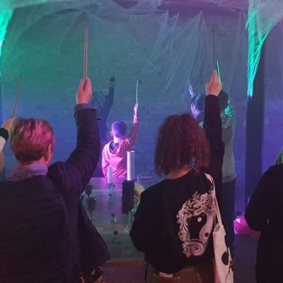 Photo de l'école de la magie au Prieuré Saint-Gabriel